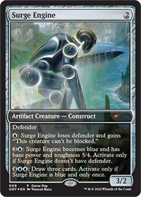 Surge Engine - Game Day & Store Championship Promos - Magic: The Gathering card