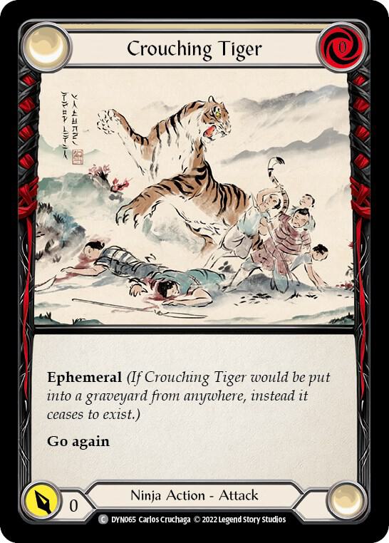 Crouching Tiger - Dynasty - Flesh and Blood TCG - TCGplayer.com