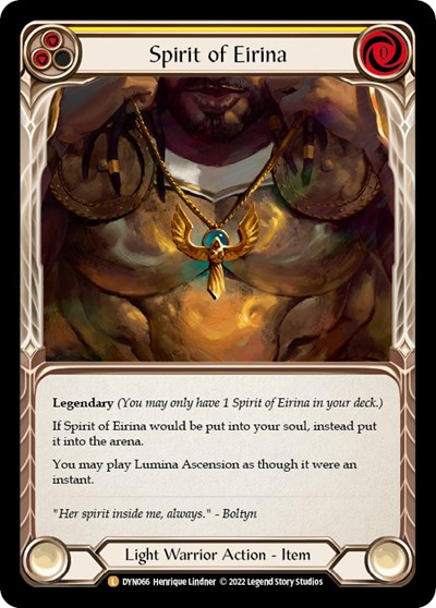 Spirit of Eirina Dynasty card price