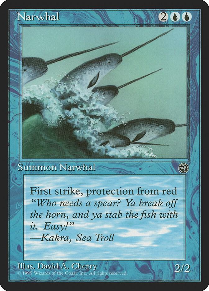 Narwhal - Homelands - Magic: The Gathering - TCGplayer.com