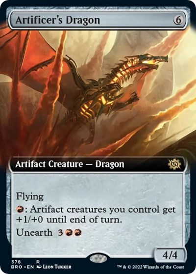 Artificers Dragon Extended Art