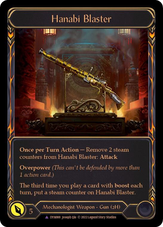 Hanabi Blaster (Marvel) - Dynasty - Flesh and Blood TCG