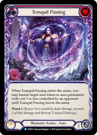Tranquil Passing Red