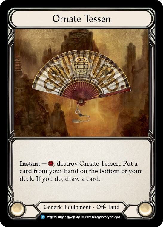 Ornate Tessen DYN235 card