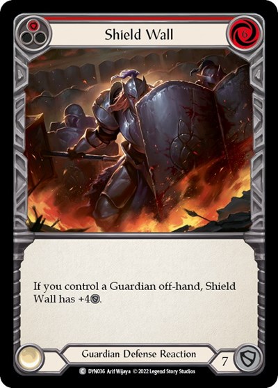 Shield Wall Red