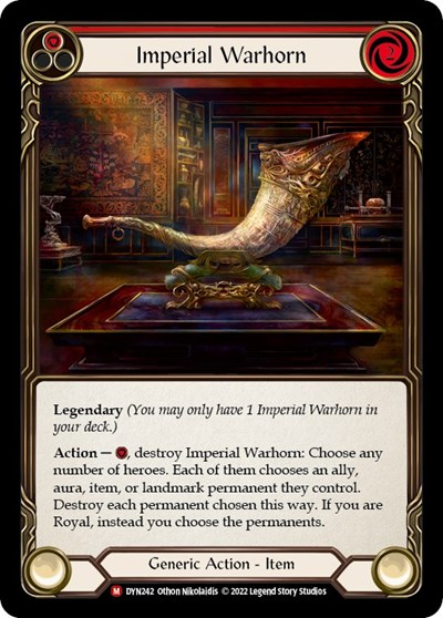 Imperial Warhorn Dynasty card price