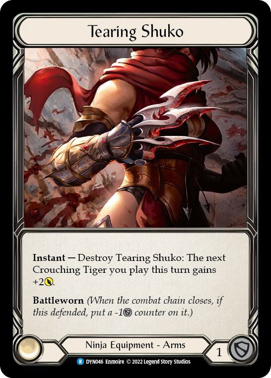 Tearing Shuko - Dynasty - Flesh and Blood TCG - TCGplayer.com