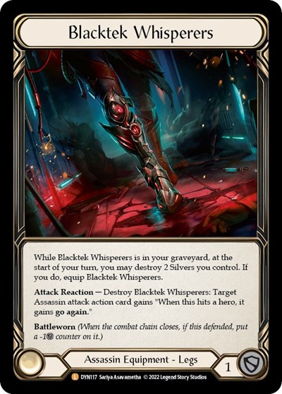 Blacktek Whisperers Dynasty card price