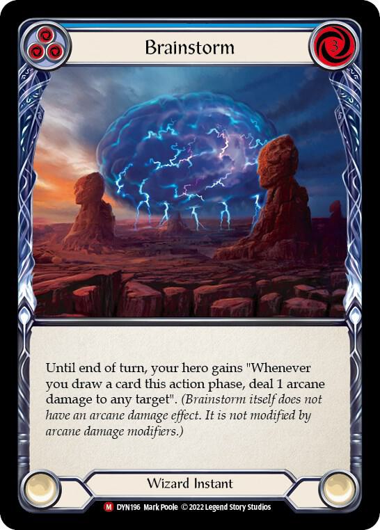 Brainstorm - Dynasty - Flesh and Blood TCG - TCGplayer.com