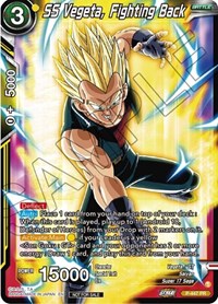 SS Vegeta, Fighting Back card art