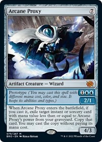 Arcane Proxy - Promo Pack: The Brothers' War - Magic: The Gathering card