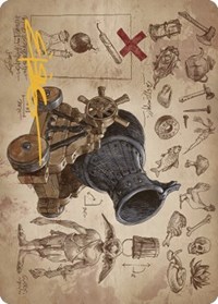 Goblin Charbelcher Art Card (Gold-Stamped Signature)