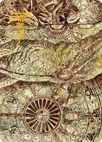 Phyrexian Processor Art Card (Gold-Stamped Signature)