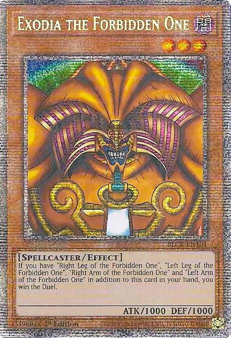 Exodia the Forbidden One (Starlight Rare) - Battles of Legend