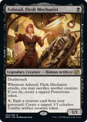 Ashnod, Flesh Mechanist #84 – Prerelease Cards (Rare)