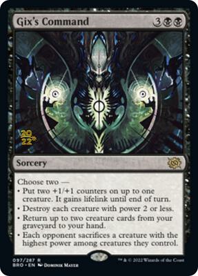 Gix's Command #97 – Prerelease Cards (Rare)