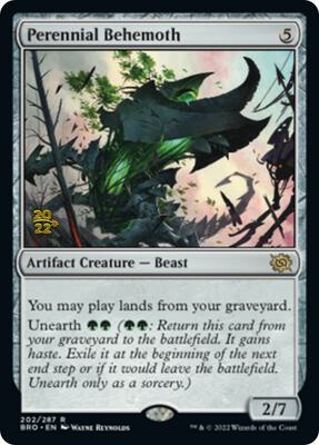 Perennial Behemoth #202 – Prerelease Cards (Rare)