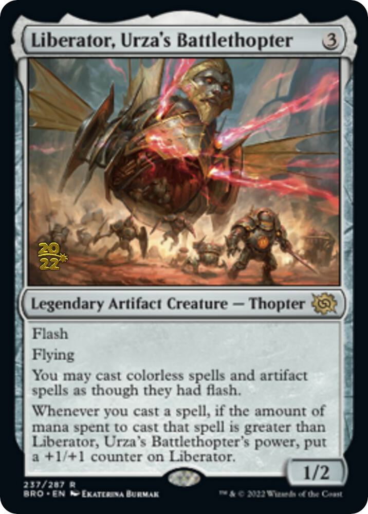 Liberator, Urza's Battlethopter #237s — The Brothers' War Promos