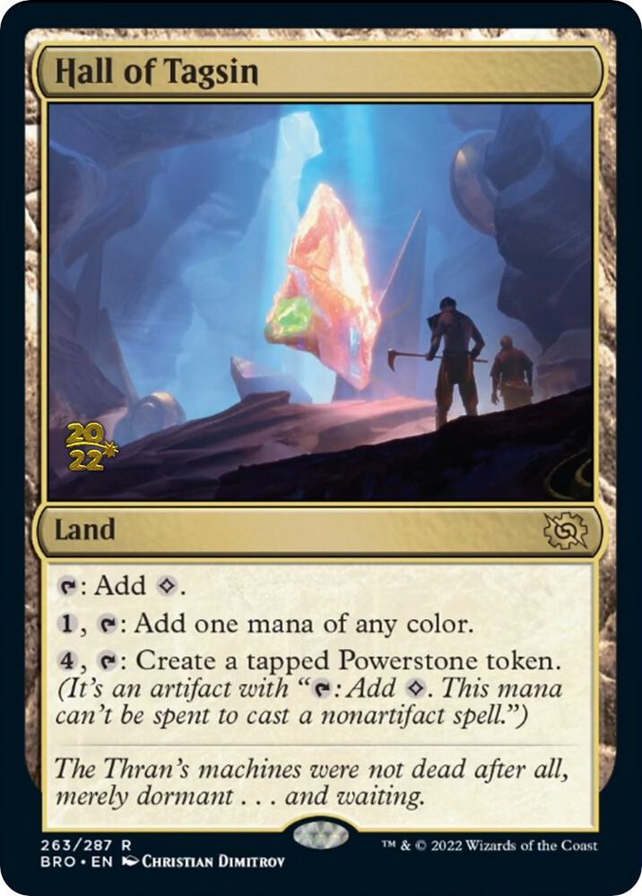 Hall of Tagsin #263s — The Brothers' War Promos