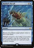 Hurkyl's Recall - The List Reprints - Magic: The Gathering