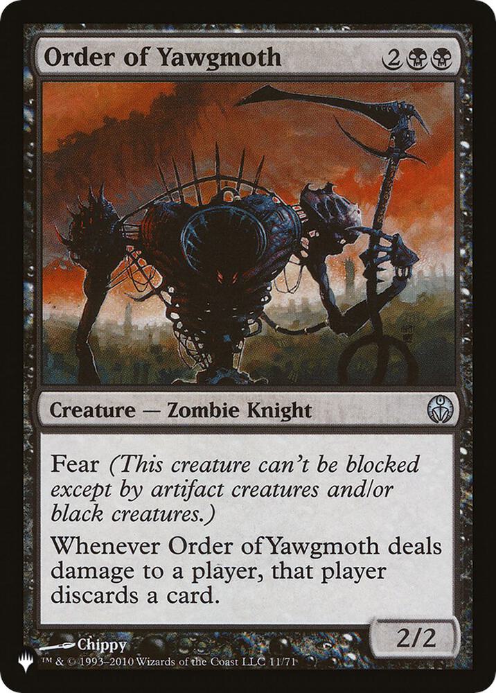 Order of Yawgmoth (DDE) - The List Reprints - Magic: The Gathering