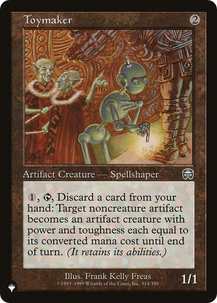 Toymaker 314/350 card