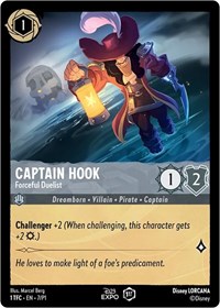Captain Hook - Forceful Duelist (D23 Promos)