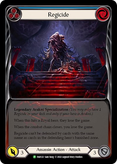 Regicide - FAB122 Flesh and Blood: Promo Cards card price