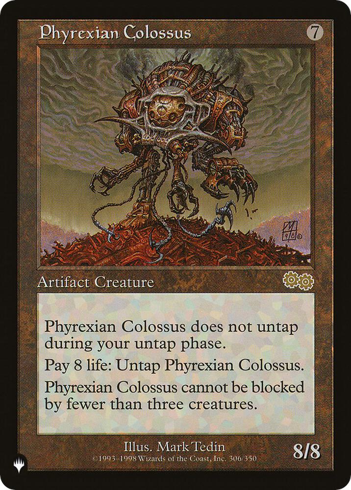 Phyrexian Colossus 305/350 card