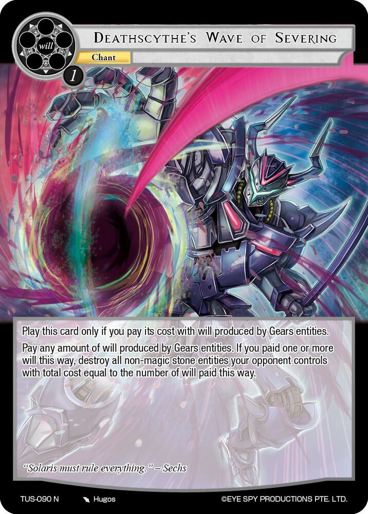 Deathscythe's Wave of Severing