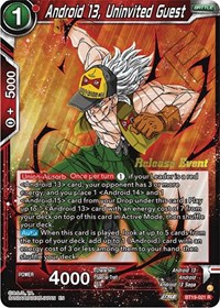 Android 13, Uninvited Guest (Fighter's Ambition Holiday Pack) card art