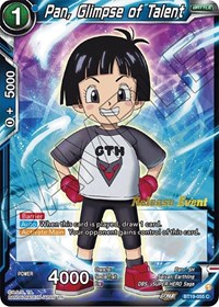 Pan, Glimpse of Talent (Fighter's Ambition Holiday Pack) card art