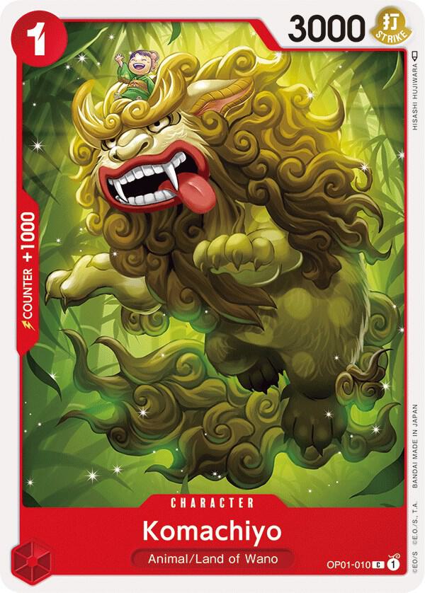 Komachiyo onepiece card