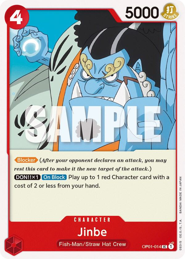 Jinbe 014 onepiece card
