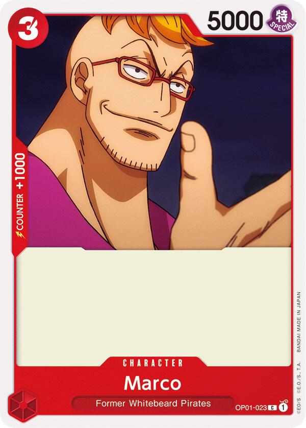 Marco onepiece card