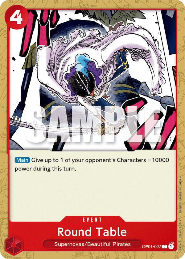 Round Table - Romance Dawn - One Piece Card Game - TCGplayer.com
