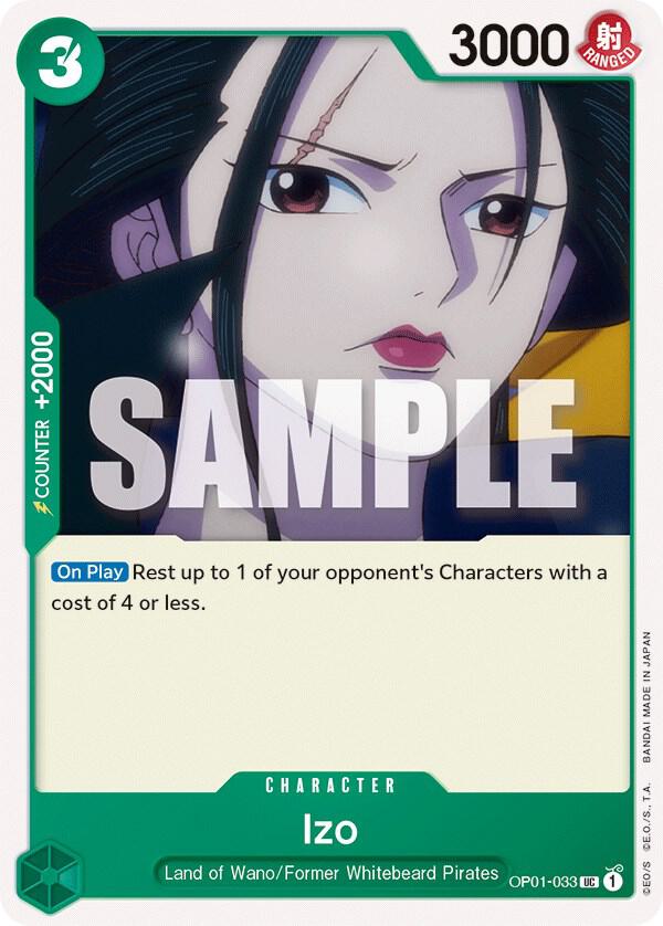 izo one piece card game PSA 10 GEM MINT JAPANESE ONE PIECE 2024 IZO OP01-033 PRM.CRD.COLL – PKMhobby