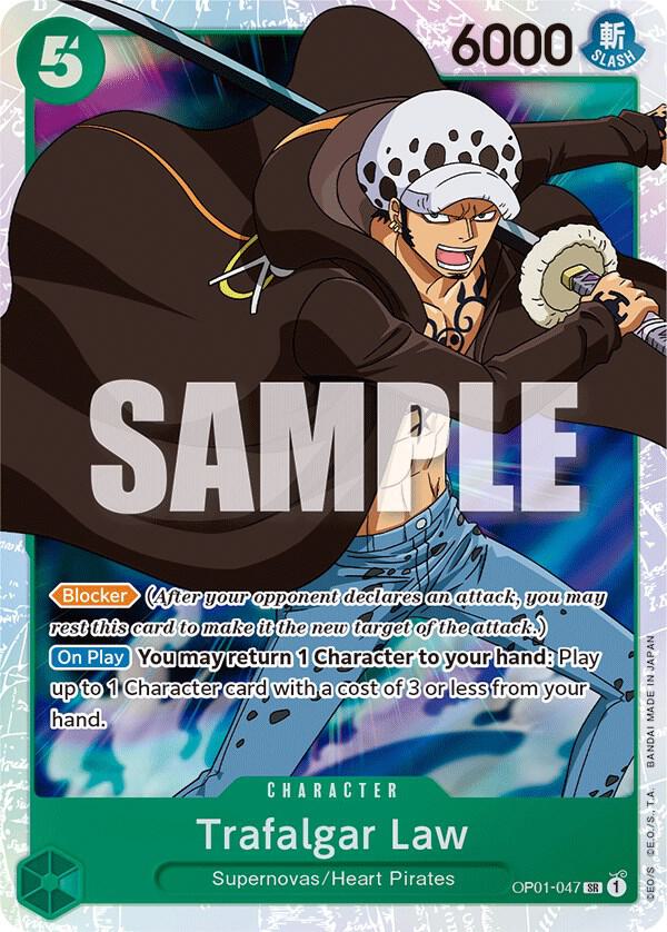 Trafalgar Law (047) - Romance Dawn - One Piece Card Game