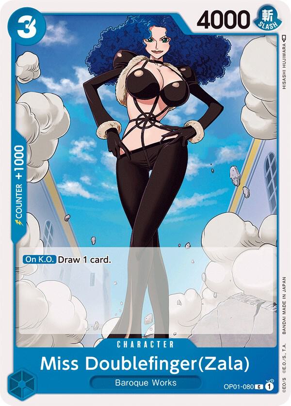 Miss DoublefingerZala onepiece card