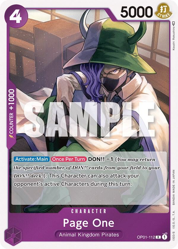 【残り7点】ページワン R OP01-112 Page One - Romance Dawn - One Piece Card Game - TCGplayer.com