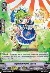 Nightmare Doll, Tosca - Bushiroad Event Cards