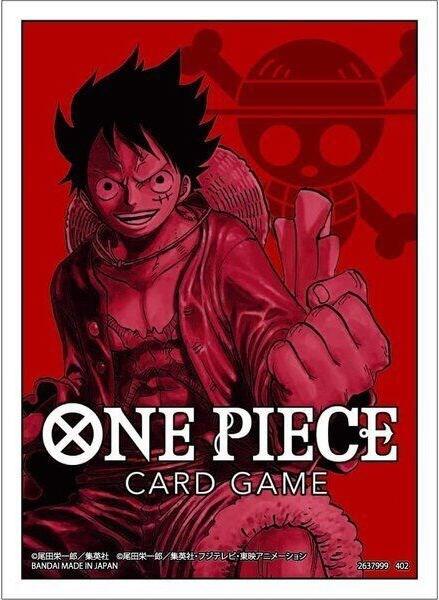 One Piece Card Game Official Sleeves - Monkey.D.Luffy (70-Pack