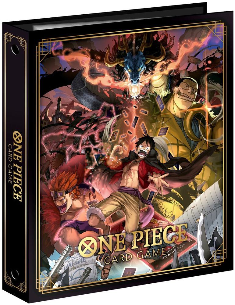 one piece card game 9-pocket binder set original illustration version Bandai Official 9 Pocket Vol.1 JAPAN Official allowing for flexible expansion as your card collection grows One Piece Card Game: 9-Pocket