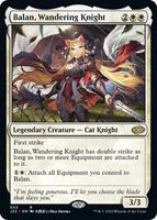 MTG 放浪の騎士、バーラン 日本絵 　ジャンプスタート MTG 放浪の騎士、バーラン アニメ絵 ジャンプスタート