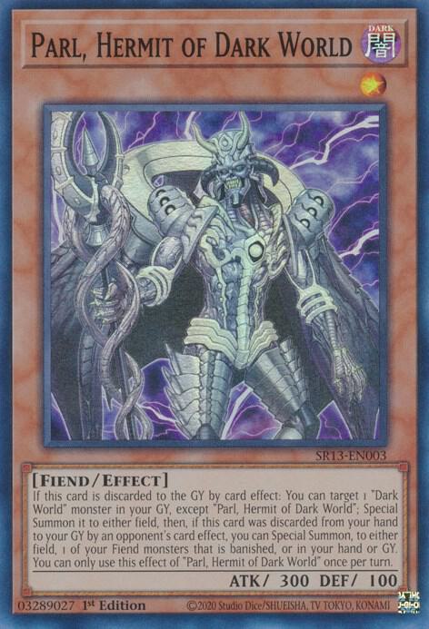 Parl, Hermit of Dark World - Structure Deck: Dark World - YuGiOh