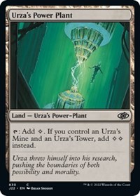 Urza's Power Plant - Jumpstart 2022 - Magic: The Gathering card