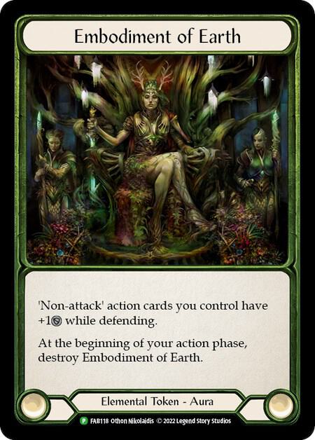 Runechant (Earth) Cold Foil　FaB Runechant - FAB152 - Flesh and Blood: Promo Cards - Flesh