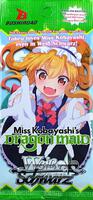 dragon maid booster box Miss Kobayashi's Card Game Card Opening Tohru the dragon will do anything to pay off her debt of gratitude Miss Kobayashi's Dragon Maid Booster