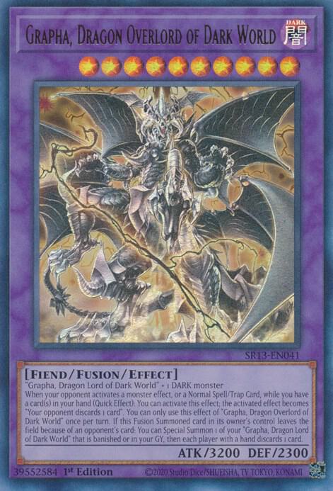 Grapha, Dragon Overlord of Dark World - Structure Deck: Dark World