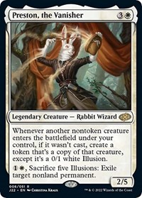 Preston, the Vanisher - Jumpstart 2022 - Magic: The Gathering